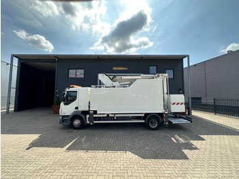 Nền bục trên không gắn trên xe tải