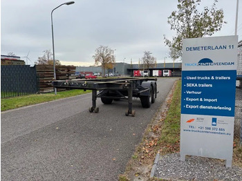 Xe chở container/ Sơ mi rơ moóc hoán đổi thân Van Hool 20 ft containerchassis BPW Drum MOT 12-01-2026: hình 2