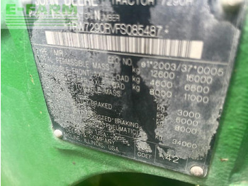 Máy cày JOHN DEERE 7290R