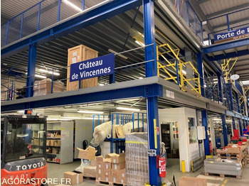 Dụng cụ/ Thiết bị Mezzanine métallique 2 niveaux: hình 3