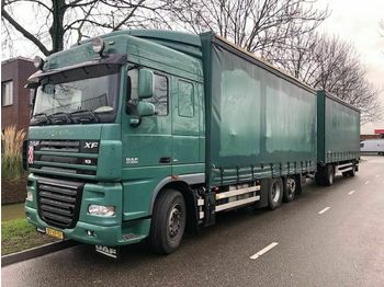 Xe tải thùng mui bạt DAF 105-410 6X2 MEET AANHANGER WL-NJ-80: hình 1