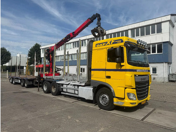 Xe tải thùng lửng/ Phẳng, Xe cẩu tự hành DAF XF 510 6X4 EURO 6 PALFINGER Q150Z + GRIJPER + KELBERG HANGER INTARDER: hình 3