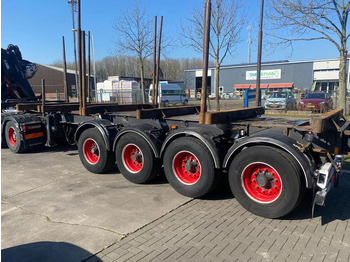 Sơ mi rơ moóc chở gỗ Doll 4 AXLE - BPW - WOOD / HOLZ / TIMBER TRANSPORTER: hình 4