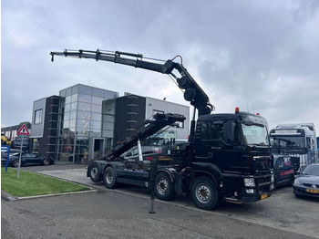 Xe tải nâng móc MAN TGS 35.440 8X2-4 + HIAB 220C-5 REMOTE + CABLE LI: hình 4