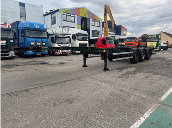 Xe chở container/ Sơ mi rơ moóc hoán đổi thân PACTON