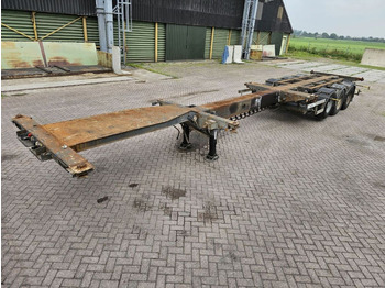 Xe chở container/ Sơ mi rơ moóc hoán đổi thân Pacton MFCC Multi - Lifting axle - 2x20FT / 40FTHC / 45FTHC: hình 2