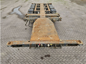 Xe chở container/ Sơ mi rơ moóc hoán đổi thân Pacton MFCC Multi - Lifting axle - 2x20FT / 40FTHC / 45FTHC: hình 4