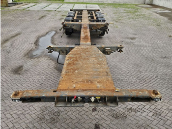 Xe chở container/ Sơ mi rơ moóc hoán đổi thân Pacton MFCC Multi - Lifting axle - 2x20FT / 40FTHC / 45FTHC: hình 3