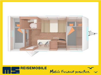 Rơ moóc kiểu caravan WEINSBERG CaraOne 480 QDK