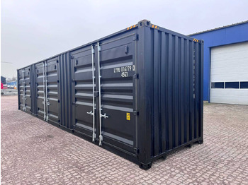 Container biển 40ft High Cube shipping container with 3 side doors: hình 2