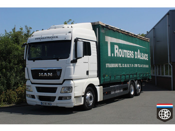 Xe tải thùng mui bạt MAN TGX 26.440