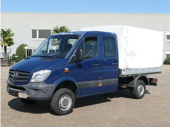 Xe van thùng mui bạt, Xe tải van Mercedes-Benz 316 CDI DOKA 4x4, Allrad, klima, 6. Sitze: hình 4