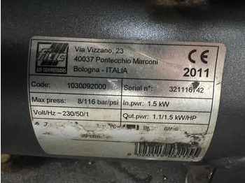 Máy nén khí Fiac Airmec ECU Olievrije Elektrische Zuigercompressor 1.5 PK 205 L / min 8 Bar: hình 3