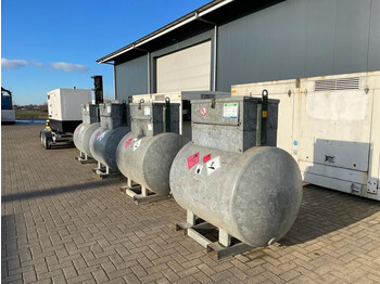 Bồn chứa dieseltank Rietberg 1000 liter Dieseltank Gegalvaniseerd: hình 3