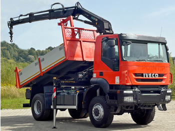 Xe ben, Xe cẩu tự hành Iveco TRAKKER 190T36 * HIAB 111 ES-2 HIDUO * 4x4 * TOP: hình 2 Xe ben, Xe cẩu tự hành Iveco TRAKKER 190T36 * HIAB 111 ES-2 HIDUO * 4x4 * TOP: hình 2