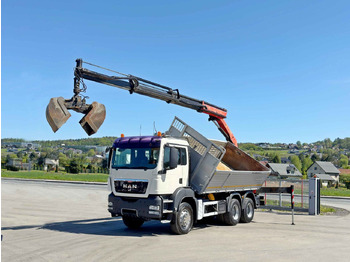 Xe ben, Xe cẩu tự hành MAN TGS 33.360*KIPPER 4,95 m *PK 15002 * 6x4: hình 2