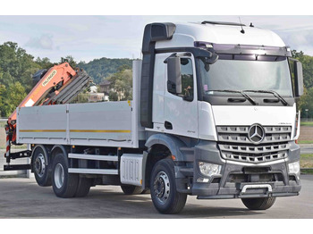 Xe cẩu tự hành, Xe tải thùng lửng/ Phẳng Mercedes-Benz AROCS 2542* PK 13001-K B* TOPZUSTAND: hình 3