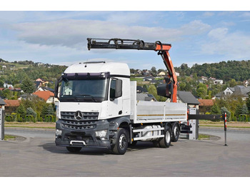 Xe cẩu tự hành, Xe tải thùng lửng/ Phẳng Mercedes-Benz AROCS 2542* PK 13001-K B* TOPZUSTAND: hình 2
