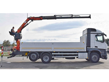 Xe cẩu tự hành, Xe tải thùng lửng/ Phẳng Mercedes-Benz AROCS 2542* PK 13001-K B* TOPZUSTAND: hình 5