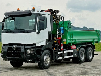 Xe cẩu tự hành Renault C 430 *KIPPER 5,10 m + PK 16001 - K B* 6x4: hình 5