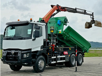 Xe cẩu tự hành Renault C 430 *KIPPER 5,10 m + PK 16001 - K B* 6x4: hình 3