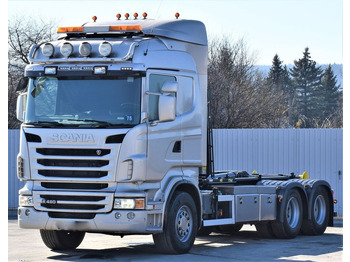 Xe tải nâng móc Scania R 480 Abrollkipper * 6x4 * Top Zustand !: hình 4