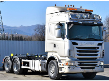 Xe tải nâng móc Scania R 480 Abrollkipper * 6x4 * Top Zustand !: hình 3