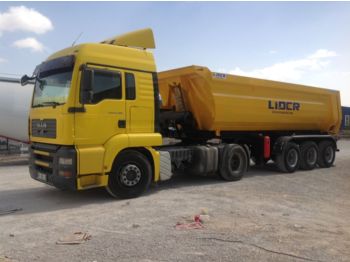Sơ mi rơ moóc ben mới LIDER 2017 NEW DIRECTLY FROM MANUFACTURER COMPANY AVAILABLE IN STOCK: hình 1