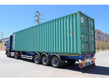 Xe chở container/ Sơ mi rơ moóc hoán đổi thân EMIRSAN