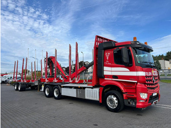 Cho thuê Mercedes-Benz AROCS 2645 EURO 6 6x4 TIMBER CARRIER HOLZTRANSPORT PALFINGER EPS Mercedes-Benz AROCS 2645 EURO 6 6x4 TIMBER CARRIER HOLZTRANSPORT PALFINGER EPS: hình 5