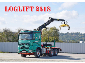 Xe chở gỗ MERCEDES-BENZ Arocs 3363