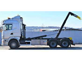 Xe tải nâng móc Scania R 480 Abrollkipper * 6x4 * Top Zustand !: hình 5