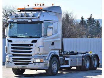 Xe tải nâng móc Scania R 480 Abrollkipper * 6x4 * Top Zustand !: hình 4