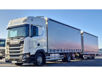 Xe tải thùng mui bạt SCANIA S 450