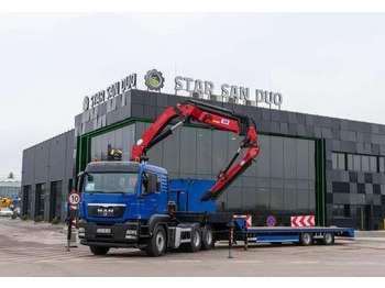 Xe đầu kéo MAN TGS 26.400 6x4 HMF 3722 Fly Crane Semitrailer: hình 5 Xe đầu kéo MAN TGS 26.400 6x4 HMF 3722 Fly Crane Semitrailer: hình 5