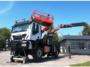 Nền bục trên không gắn trên xe tải PALFINGER