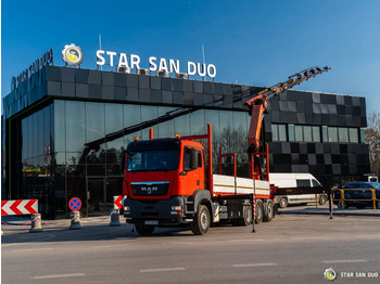 Cho thuê MAN TGS 35.400 PALFINGER PK 44002 WINCH TRIDEM KRAN  MAN TGS 35.400 PALFINGER PK 44002 WINCH TRIDEM KRAN: hình 1