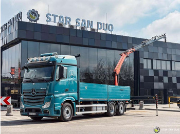 Cho thuê Mercedes-Benz  ACTROS 2545 6x2 Palfinger PK 16001 HDS Crane Mercedes-Benz  ACTROS 2545 6x2 Palfinger PK 16001 HDS Crane Mercedes-Benz  ACTROS 2545 6x2 Palfinger PK 16001 HDS Crane Mercedes-Benz  ACTROS 2545 6x2 Palfinger PK 16001 HDS Crane: hình 1