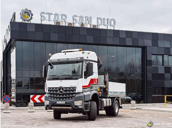 Xe cẩu tự hành Mercedes-Benz  AROCS 1851 4x4 PALFINGER PK 20002 Crane Kran: hình 2