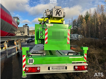 Cần cẩu tháp tự dựng Klaas K21-30 Byggekran. 340 timer!: hình 4