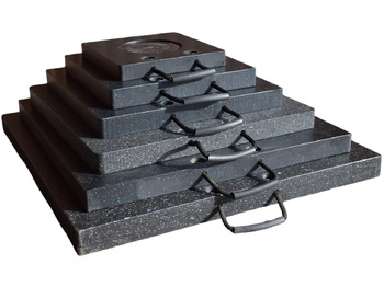 Phụ tùng cho Cẩu gấp Stabilizer pads for crane PAP 10.5/P: hình 4
