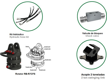Nho táo cho Cẩu gấp mới Polyp grab PLP 400/5: hình 2