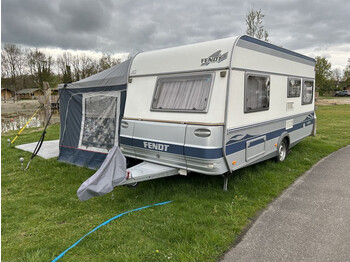Rơ moóc kiểu caravan Fendt 130 TFB 470 met voortent 470 TFB Frans bed rondzit 4 personen: hình 1