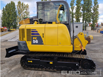 Máy xúc mini KOMATSU PC56-7