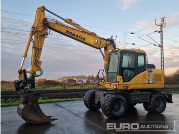 Máy xúc bánh lốp KOMATSU PW140