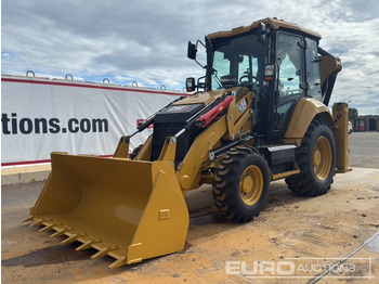 Máy xúc trước múc sau CATERPILLAR