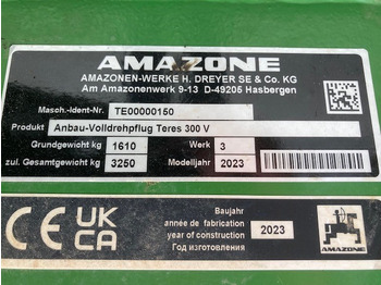 Cày Amazone Teres 300 V 5 0 100: hình 2