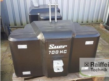 Đối trọng cho Máy cày mới Suer Frontballast SB 700 kg: hình 1