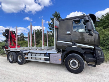 Cẩu gấp cho Xe tải Renault Kerax 6x4: hình 2