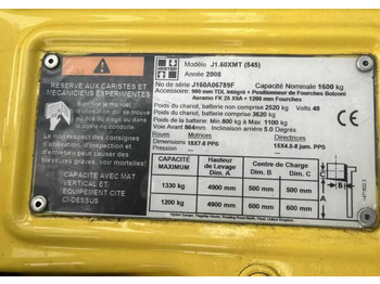 Cho thuê  Hyster J1.60XMT Hyster J1.60XMT: hình 4